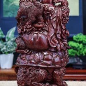 Di lặc cưỡi long quy tử đàn