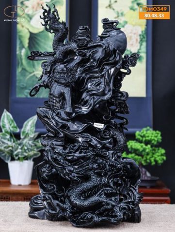 Đạt ma hàng long gỗ mun