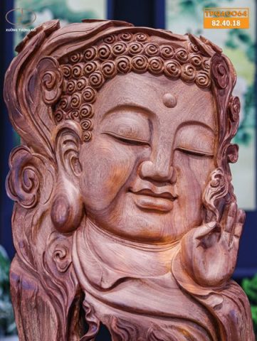Diện phật gỗ hương