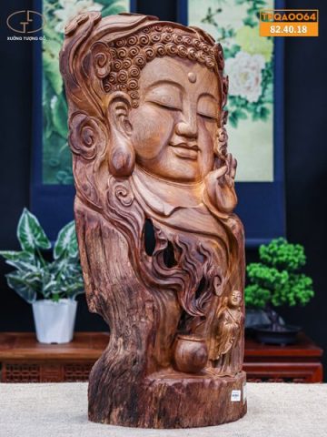 Diện phật gỗ hương