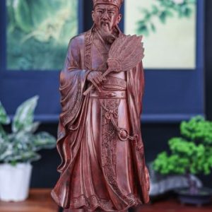 Khổng minh gỗ tử đàn đỏ