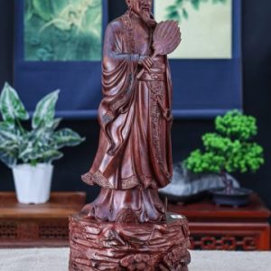Khổng minh gỗ tử đàn đỏ