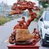 Tam Dương Khai Thái Ôm Đá Gỗ Hương