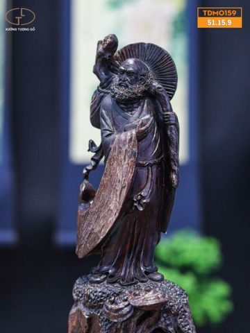 Đạt ma sư tổ gỗ trắc