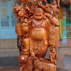 Tượng Phật Di Lặc Ngũ Tiểu Vác Đào
