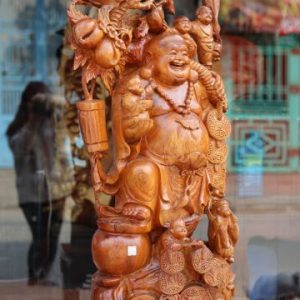 Tượng Phật Di Lặc Ngũ Tiểu Vác Đào