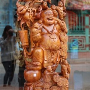 Tượng Phật Di Lặc Ngũ Tiểu Vác Đào