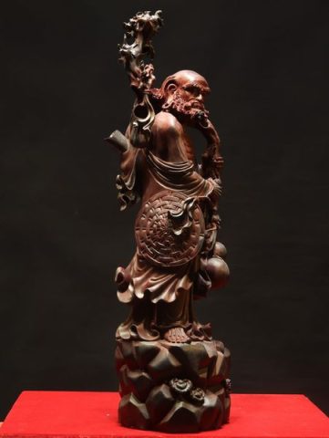 Đạt Ma Gỗ Tử Đàn Tím