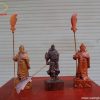 Tượng Quan Công Để Ô Tô Gỗ Bách Xanh