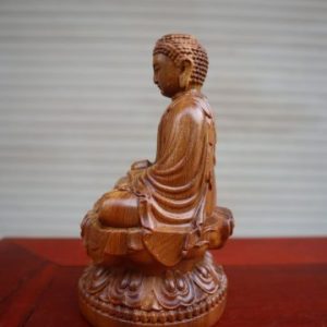 Tượng Phật Tổ Như Lai Gỗ Bách Xanh