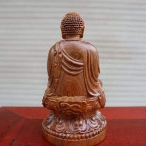 Tượng Phật Tổ Như Lai Gỗ Bách Xanh