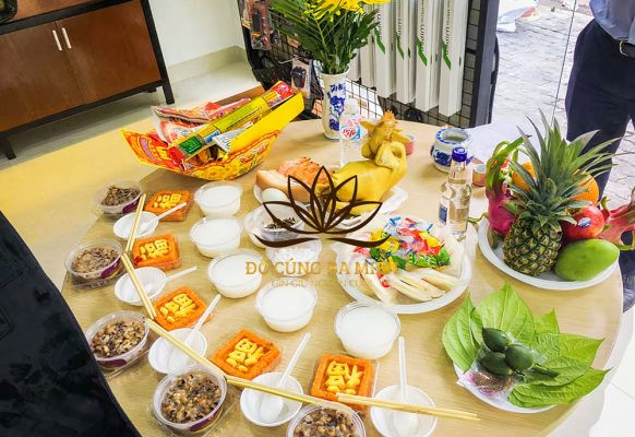 Mâm cúng sao giải hạn chuẩn bị chu đáo