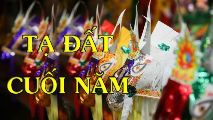 Mâm cúng tạ đất ngoài trời thể hiện lòng thành kính với thần linh cai quản vùng đất