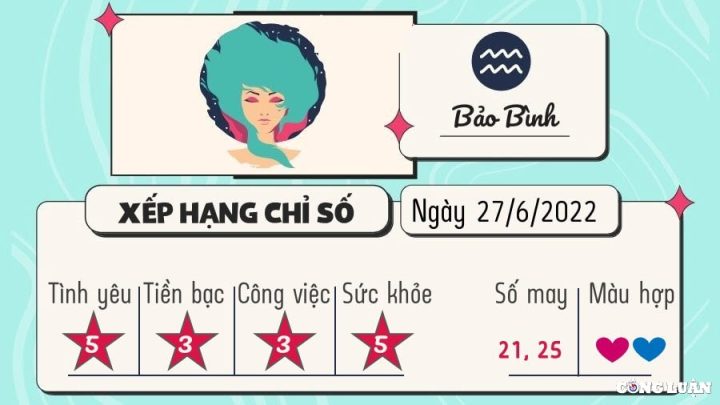 Lời khuyên tử vi Bảo Bình