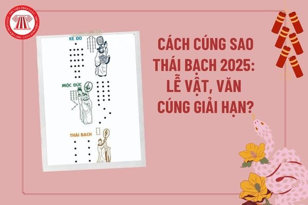 Nghi thức cúng sao Thái Bạch với bài văn khấn trang trọng