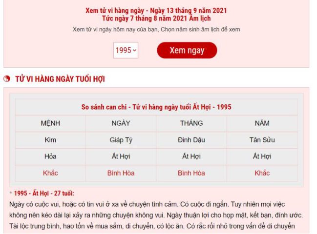 Lịch Vạn Niên 365 Tử Vi Hàng Ngày: Khám Phá và Ứng Dụng