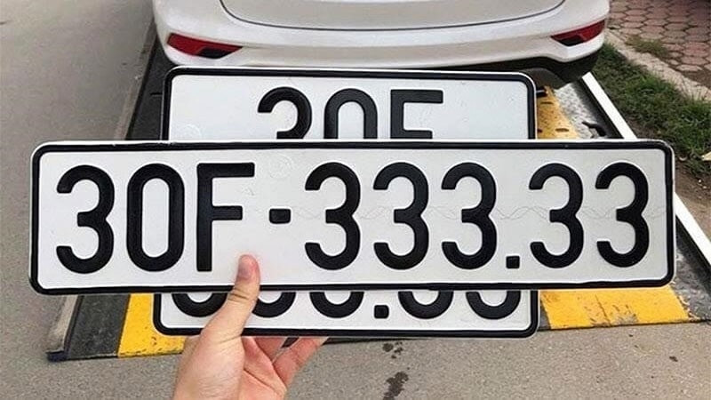 Số 33 trên biển số xe theo quan niệm phong thủy