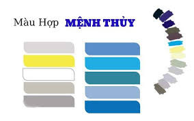 Sự kết hợp màu sắc phong thủy cho người mệnh Thủy 1945