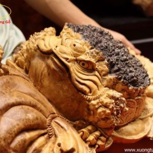 Tượng Tam Cóc Chấn Chum Tiền