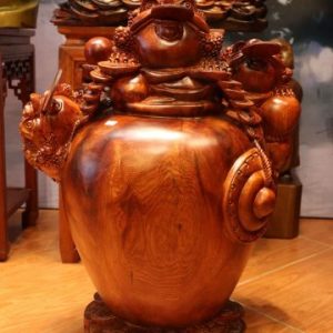 Tam Cóc Chấn Chum Tiền Gỗ Hương