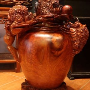 Tam Cóc Chấn Chum Tiền Gỗ Hương