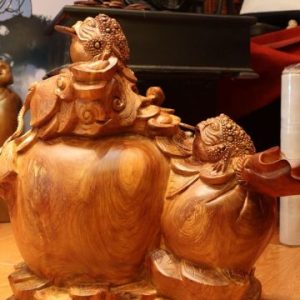 Tam Cóc Chấn Chum Tiền Gỗ Hương