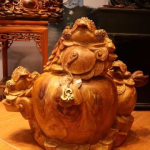 Tam Cóc Chấn Chum Tiền Gỗ Hương