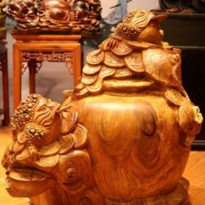 Tam Cóc Chấn Chum Tiền Gỗ Hương