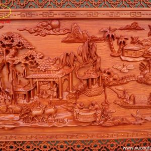 Tranh Gỗ Đồng Quê