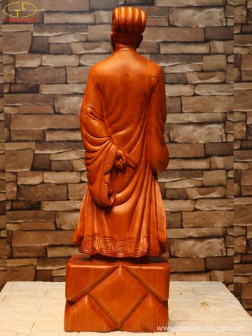 Tượng Khổng Minh Gỗ Hương ( cao 70 ) Tượng Khổng Minh Gỗ Hương ( cao 70 )