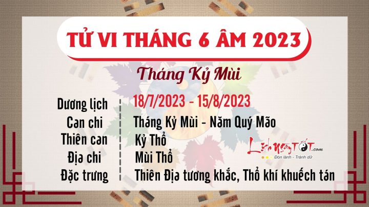 Tử vi tháng 6 năm 2023 tuổi Dần