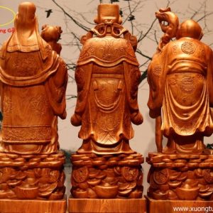 Tượng Tam Đa Vip Gỗ Hương 70