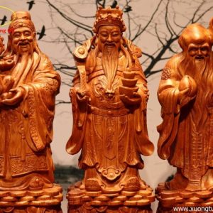 Tượng Tam Đa Vip Gỗ Hương 70