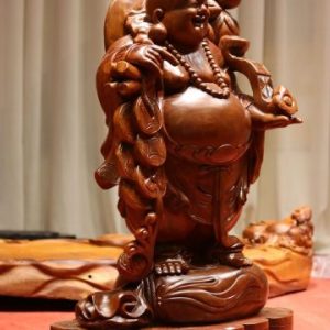 Tượng Phật Di Lặc Đứng Bao Tiền Gỗ Hương Tượng Phật Di Lặc Đứng Bao Tiền Gỗ Hương