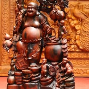 Tượng Phật Di Lặc Ngũ Tiểu Vác Đào
