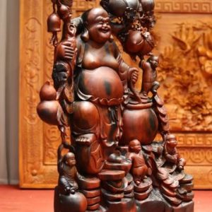 Tượng Phật Di Lặc Ngũ Tiểu Vác Đào