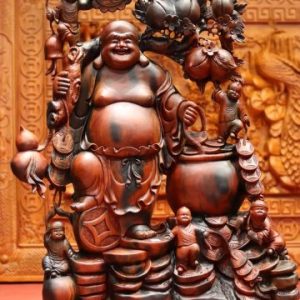 Tượng Phật Di Lặc Ngũ Tiểu Vác Đào