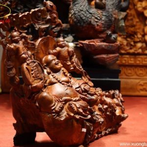 Tượng Di Lặc Ngũ Tiểu Đứng Bao Tiền