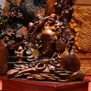 Tượng Phật Di Lắc Ngũ Tiểu Vác Đào