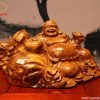 Tượng Phật Di Lặc Ngồi Bao Cành Đào
