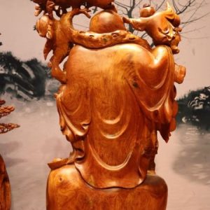 Tượng Di Lặc Ngũ Tiểu Vác Cành Đào