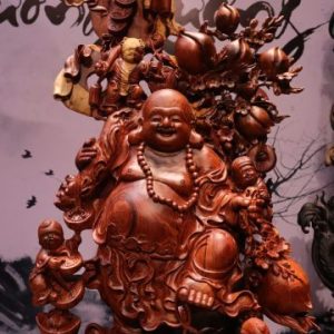 Tượng Phật Di Lặc Ngũ Tiểu Vác Đào