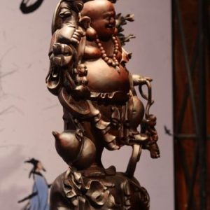 Tượng Di Lặc Tam Tiểu Vác Đào