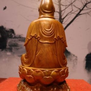 Quan Âm Ngồi Đài Sen Cầm Bình