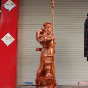 Tượng Quan Công Gỗ Hương 70