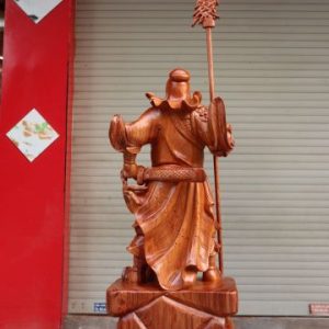 Tượng Quan Công Gỗ Hương 70