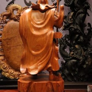 Tượng Quan Công Gỗ Hương 80