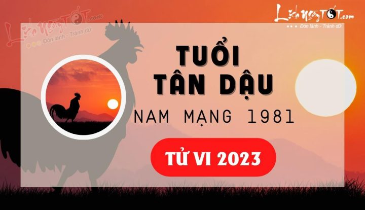 sao hạn tuổi Dậu 1981 năm 2023
