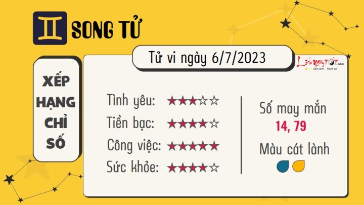 Tử vi tình yêu Song Tử