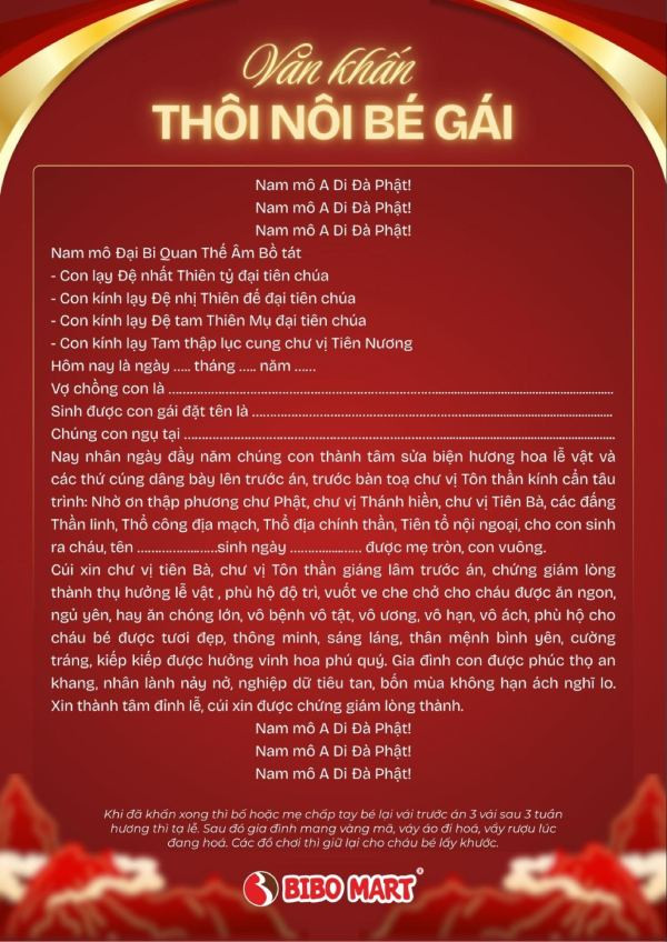 Văn khấn là lời cầu mong gửi đến các vị thần linh